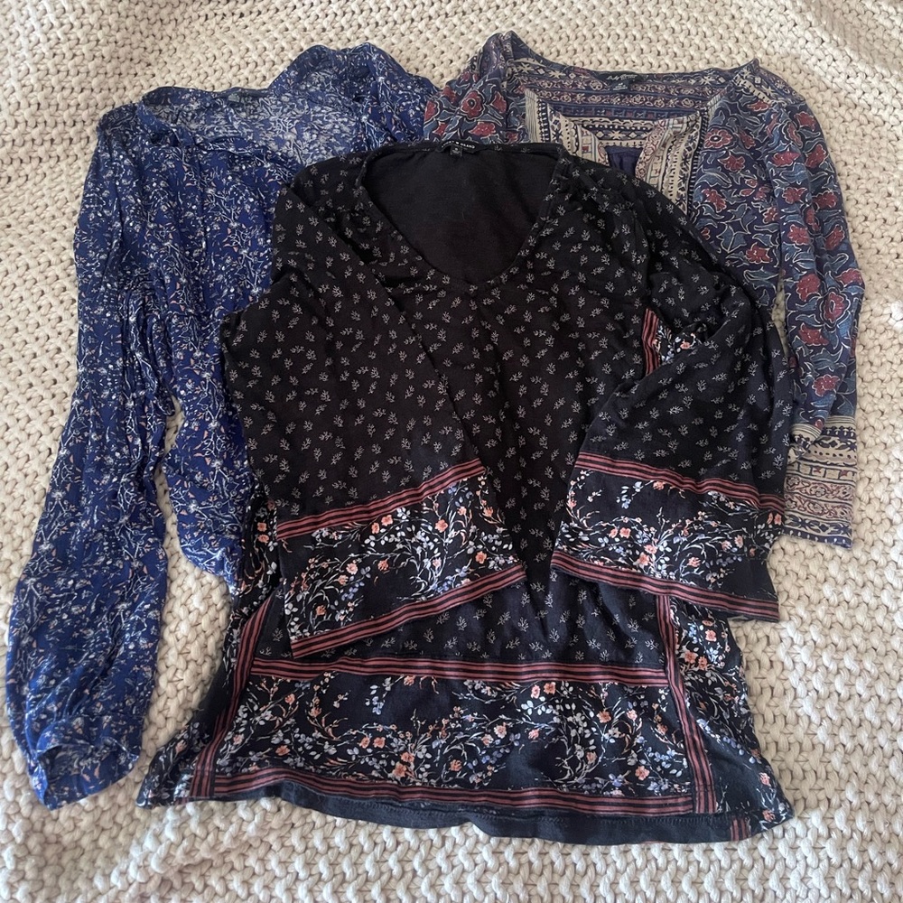 Lucky Brand 3 Top Bundle